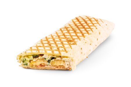 Шаверма в тортилье мини с сырными палочками