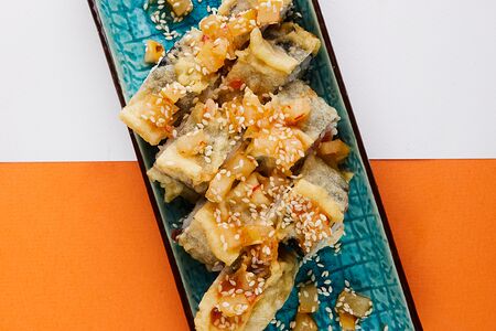 Сяке чиз темпура