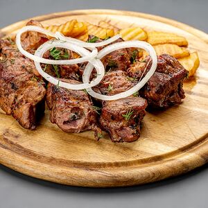 Шашлык из шеи