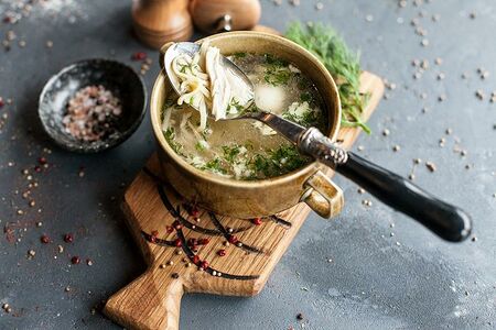 Куриная лапша