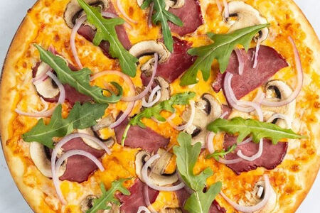 Пицца с копченой кониной