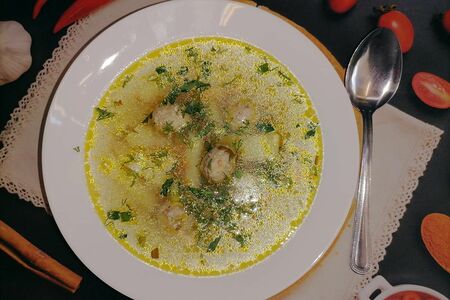 Куриный с фрикадельками