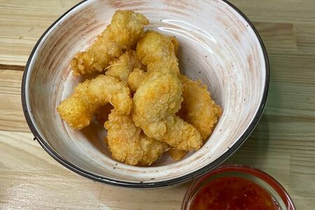 Креветки в панировке