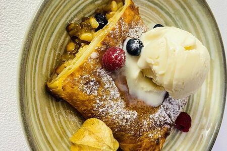 Штрудель яблочный