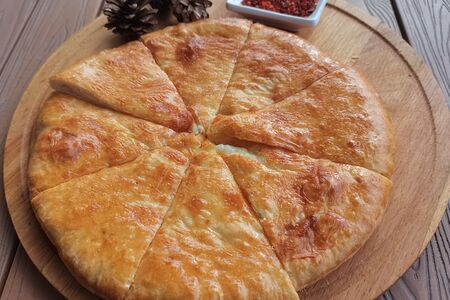 Хачапури с сыром сулугуни