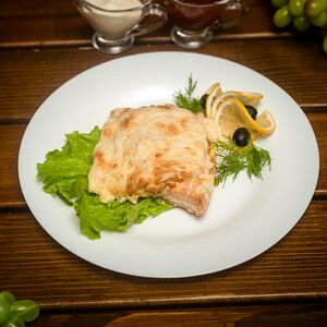 Горбуша под шубой с сыром