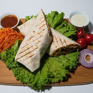 Люля куриный в лаваше