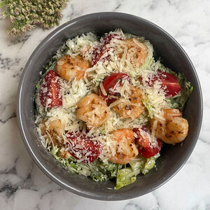 Կեսար մանրածովախեցգետնով