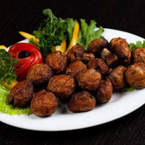 Шампиньоны на углях