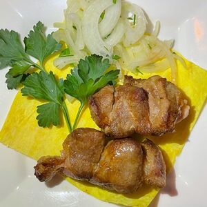 Шашлык из cвинoй шеи