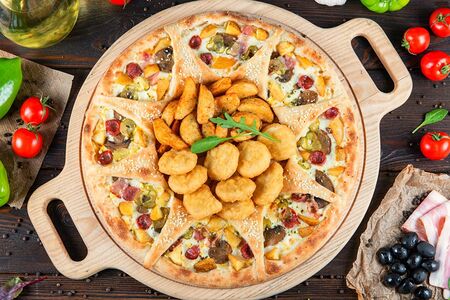 Пицца-корона Деревенская