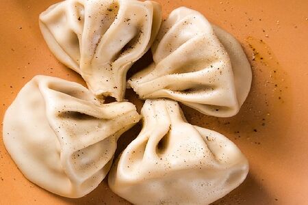 Хинкали с Шампиньонами