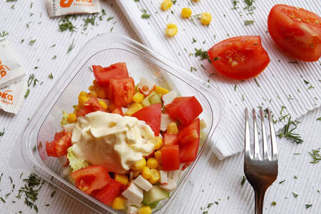 Крабовый с пекинской капустой