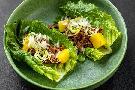 Тако на романо с говядиной