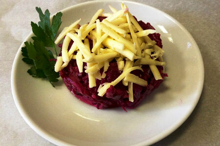 Свекла с сыром