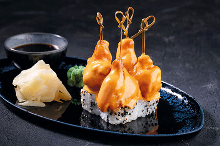 Спайси темпура ролл