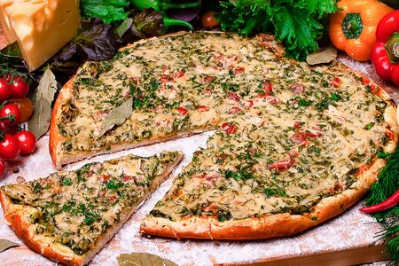 Пицца Курица-шпинат