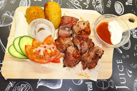 Шашлык из бараньей мякоти