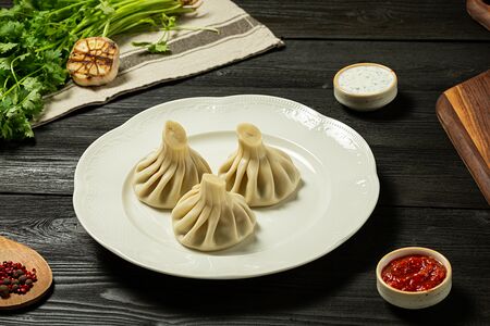 Классические хинкали с телятиной