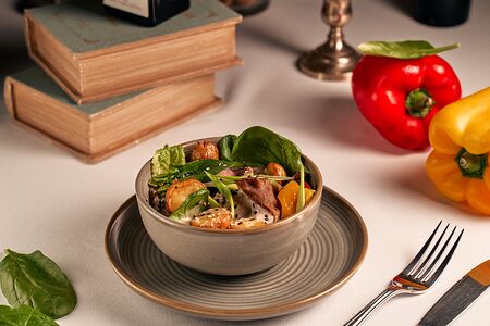 Салат с ростбифом