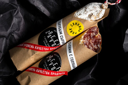 Салями с сыром дорблю