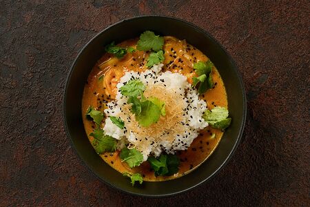 Карри с креветками