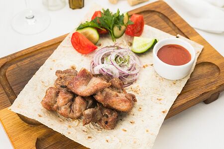 Шашлык из филе индейки