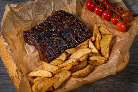 Ребрышки в соусе BBQ