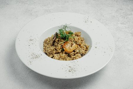 Ризотто с лесными грибами