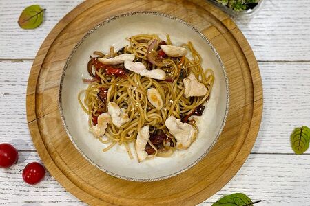 Лапша вок с курицей