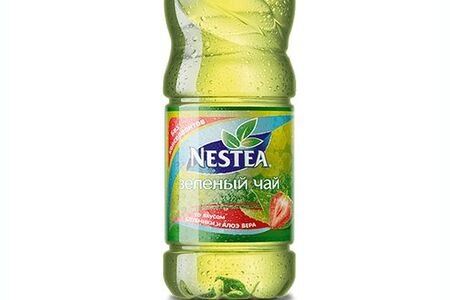 Зеленый чай Nestea Клубника-алоэ