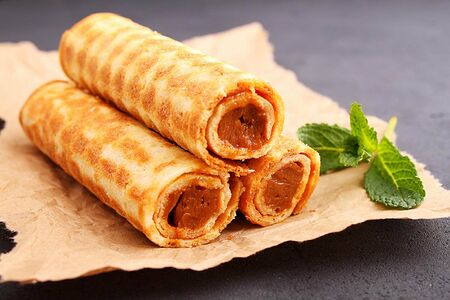 Трубочка со сгущенкой