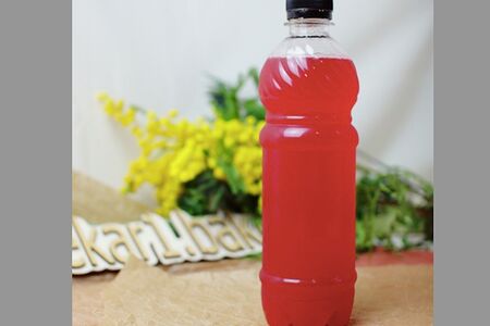 Морс клюквенный собственного производства