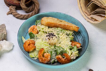 Цезарь с креветками
