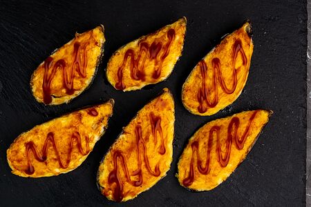 Мидии запеченные