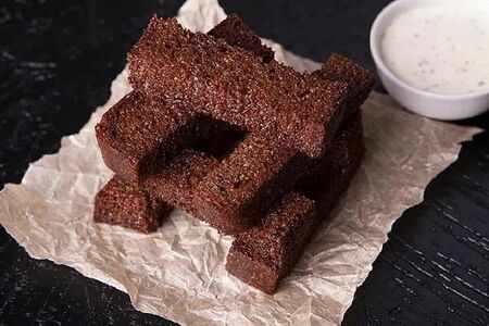 Гренки с чесноком