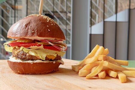 Бургер с говядиной