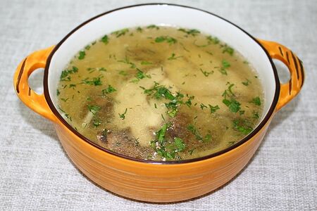 Суп-лапша Домашняя с перепёлкой