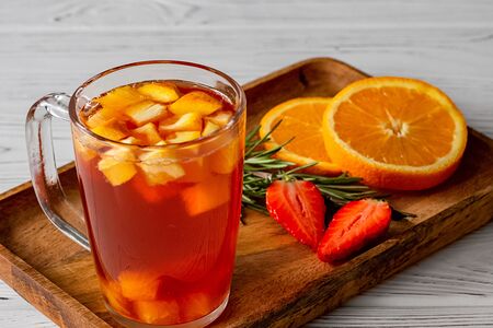 Чай Земляника-апельсин