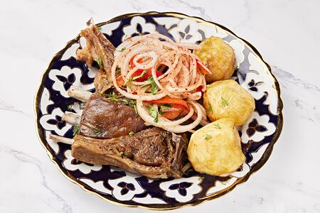 Казан кебаб из баранины от шефа