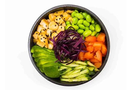 Поке с курицей