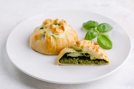 Мешочек со шпинатом