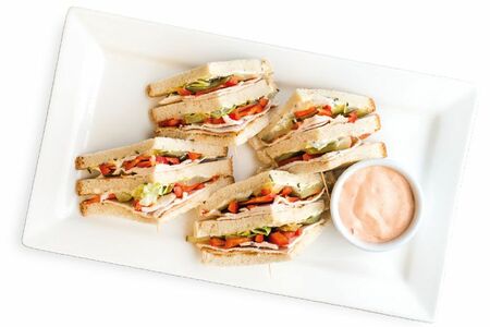 Клаб-сэндвич с курицей