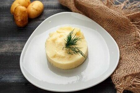 Картофельное пюре со сливочным маслом