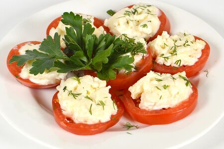 Помидор фаршированный