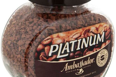 Ambassador Platinum Кофе натур раств
