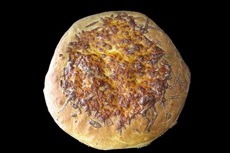 Хлеб-лепешка с моцареллой большая