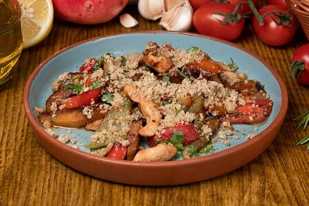 Салат Теплый из курицы