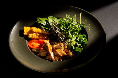 Поке с курицей