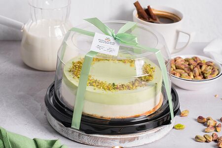 Фисташковый муссовый чизкейк